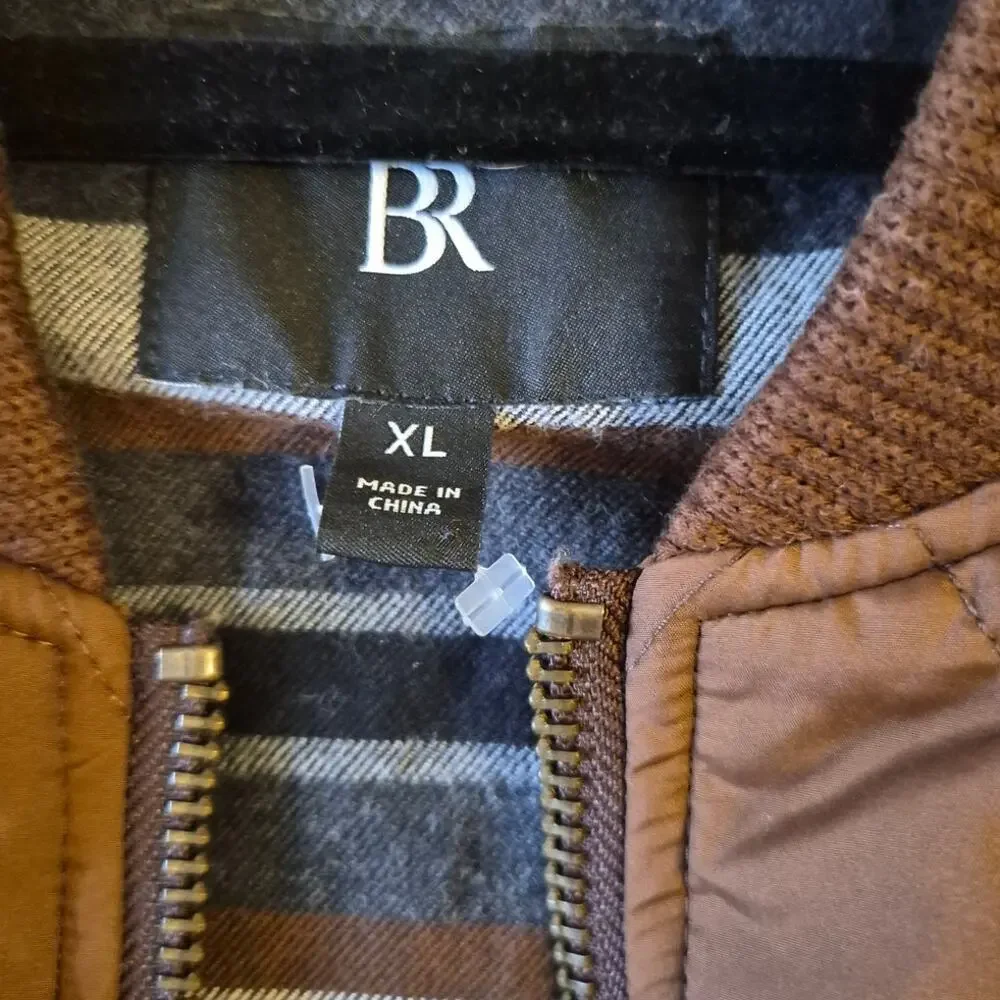 Banana Republic Luis Quilted Vest in Brown